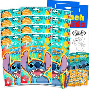 Disney Lilo and Stitch Birthday Party Favors and Supplies Bundle - 12 Stitch Act Disney Lilo and Stitch Birthday Party Favors and Supplies Bundle - 12 Stitch Act