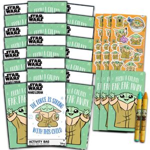 Baby Yoda Mini Birthday Party Favors Set - Bundle with 24 Star Wars The Mandalor Baby Yoda Mini Birthday Party Favors Set - Bundle with 24 Star Wars The Mandalor