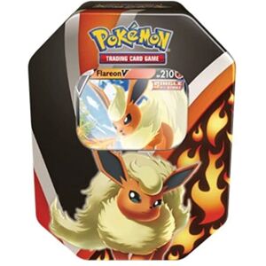 Pokémon Pokemon TCG: 2021 Fall Eevee Evolutions Flareon V Tin Pokémon Pokemon TCG: 2021 Fall Eevee Evolutions Flareon V Tin