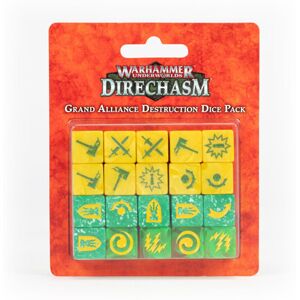 Games Workshop Warhammer Underworlds: Grand Alliance Destruction Dice Games Workshop Warhammer Underworlds: Grand Alliance Destruction Dice