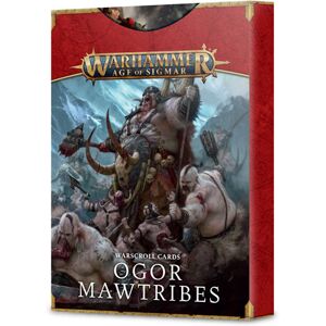 Games Workshop Warscroll Cards: Ogor Mawtribes Games Workshop Warscroll Cards: Ogor Mawtribes