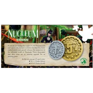 Asmodee Nucleum: Metal Coins - Board Game Asmodee Nucleum: Metal Coins - Board Game