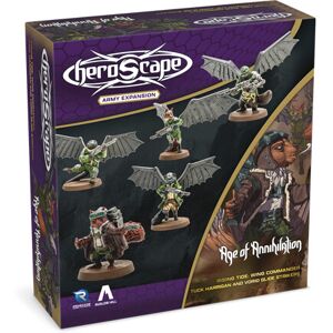 Asmodee Heroscape: Rising Tide - Wing Commander Tuck Harrigan and Vorid Glidestrikers Ar Asmodee Heroscape: Rising Tide - Wing Commander Tuck Harrigan and Vorid Glidestrikers Ar