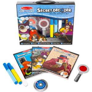 Melissa & Doug Melissa Doug On the go Secret Decoder Deluxe Activity Set Mystery Super Sleuth T Melissa & Doug Melissa Doug On the go Secret Decoder Deluxe Activity Set Mystery Super Sleuth T