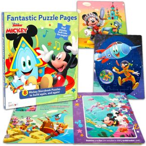 Disney Bulk Mickey Mouse Clubhouse Puzzle Book 5 Pack - 200+ Pc Ages 4-6 3-5 Mickey Fun Disney Bulk Mickey Mouse Clubhouse Puzzle Book 5 Pack - 200+ Pc Ages 4-6 3-5 Mickey Fun