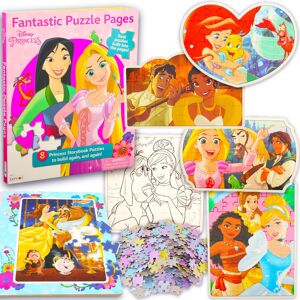 Bulk Disney Princess Puzzle Book 5 Pack - 200+ Pc Ages 4-6 3-5 Princess Educat Bulk Disney Princess Puzzle Book 5 Pack - 200+ Pc Ages 4-6 3-5 Princess Educat