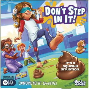 Hasbro Don't Step in It! Preschool Game I Blindfolded Poop Party Game Spinner with 8 Hasbro Don't Step in It! Preschool Game I Blindfolded Poop Party Game Spinner with 8