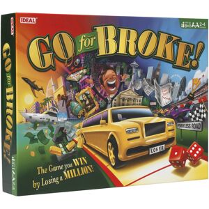 IDEAL, Go for Broke: The Game You Win By Losing a Million, Classic Games, for 2- IDEAL, Go for Broke: The Game You Win By Losing a Million, Classic Games, for 2-