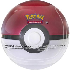 Pokémon Pokemon TCG: Poke Ball Tin Red - 3 Booster Pack with 1 Coin Pokémon Pokemon TCG: Poke Ball Tin Red - 3 Booster Pack with 1 Coin