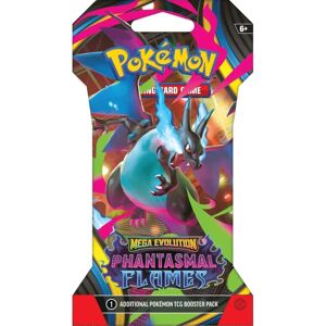 Pokémon Pokemon TCG: Mega Evolution Phantasmal Flames Sleeved Booster Pack - 10 Cards Pokémon Pokemon TCG: Mega Evolution Phantasmal Flames Sleeved Booster Pack - 10 Cards
