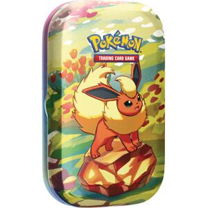 Pokémon Pokemon TCG: Scarlet & Violet -Prismatic Evolutions Mini Tin - Flareon (2 Booste Pokémon Pokemon TCG: Scarlet & Violet -Prismatic Evolutions Mini Tin - Flareon (2 Booste