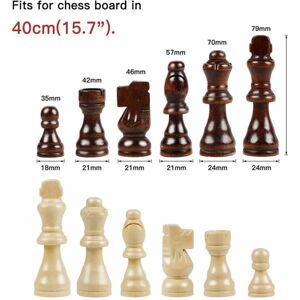 Unbranded Professional Chess Set, Tournament Grade Handcrafted Chess Figures, Wooden Chess Unbranded Professional Chess Set, Tournament Grade Handcrafted Chess Figures, Wooden Chess