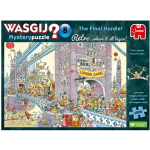 Jumbo Wasgij Retro Mystery 8 The Final Hurdle Jigsaw Puzzle For Adults 1000 Pieces Jumbo Wasgij Retro Mystery 8 The Final Hurdle Jigsaw Puzzle For Adults 1000 Pieces