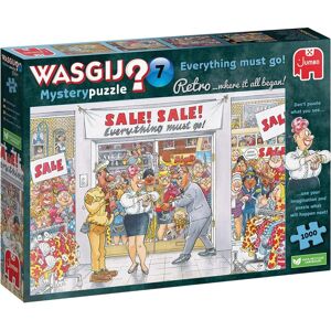 Wasgij Retro Mystery 7 Everything Must Go! 1000 Piece Jigsaw Puzzle Wasgij Retro Mystery 7 Everything Must Go! 1000 Piece Jigsaw Puzzle