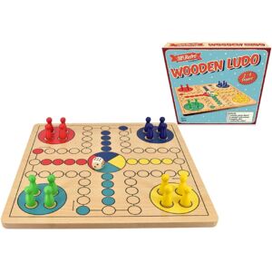 Retro Games "Retro" Wooden Board Ludo - Colour Box Retro Games "Retro" Wooden Board Ludo - Colour Box
