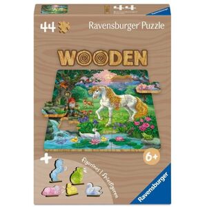 Unicorns - Wooden Puzzle 44 Pieces - from 6 years - Ravensburger Unicorns - Wooden Puzzle 44 Pieces - from 6 years - Ravensburger