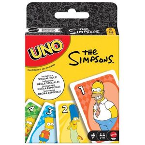 Mattel MTTJHB16 UNO Simpsons Card Games Mattel MTTJHB16 UNO Simpsons Card Games