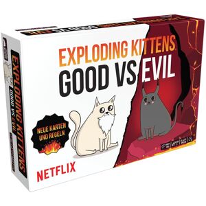 Asmodee Exploding Kittens, Exploding Kittens - Good vs Evil, Party Game, Card Ga Asmodee Exploding Kittens, Exploding Kittens - Good vs Evil, Party Game, Card Ga