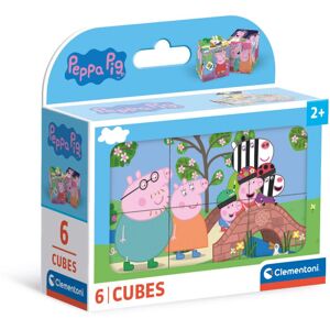 Clementoni Jigsaw Puzzle Peppa Pig 6 Pieces - Cube Supercolor Puzzle For Childre Clementoni Jigsaw Puzzle Peppa Pig 6 Pieces - Cube Supercolor Puzzle For Childre