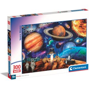 Clementoni Jigsaw Puzzle Space Mission 300 Pieces - Supercolor Puzzle For Childr Clementoni Jigsaw Puzzle Space Mission 300 Pieces - Supercolor Puzzle For Childr