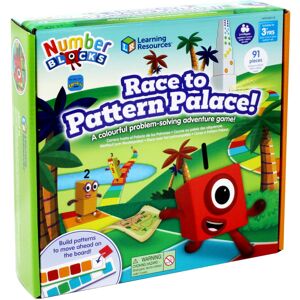 Learning Resources Numberblocks Race to Pattern Palace Board Game, Ages 3+, Colo Learning Resources Numberblocks Race to Pattern Palace Board Game, Ages 3+, Colo