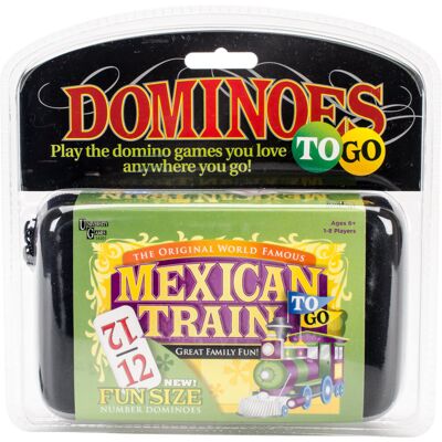 University Games Mexican Train To-Go Game- University Games Mexican Train To-Go Game-