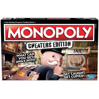 Monopoly Cheaters Edition - Family Board Game Monopoly Cheaters Edition - Family Board Game