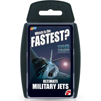 Winning Moves Top Trumps Classics: Ultimate Military Jets - Collectible Card Gam Winning Moves Top Trumps Classics: Ultimate Military Jets - Collectible Card Gam