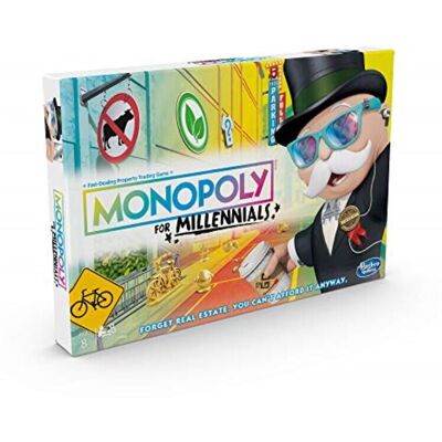 Hasbro Gaming Monopoly for Millennials Board Game Hasbro Gaming Monopoly for Millennials Board Game