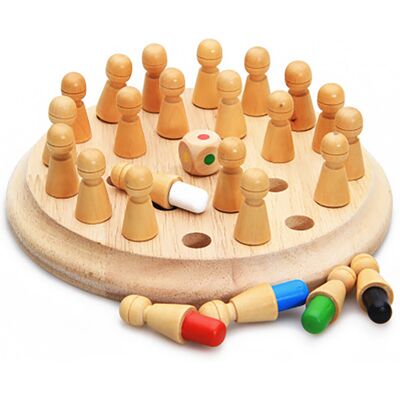 Zeus Wooden Memory Match Stick Chess Board Game Puzzle Educational Parent-kids Toy Zeus Wooden Memory Match Stick Chess Board Game Puzzle Educational Parent-kids Toy