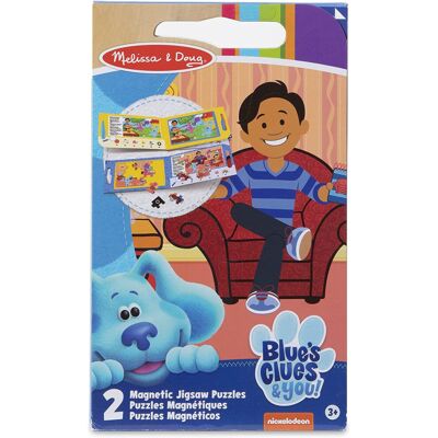 Melissa & Doug Blue's Clues & You! Take-Along Magnetic Jigsaw Puzzles - Toy Melissa & Doug Blue's Clues & You! Take-Along Magnetic Jigsaw Puzzles - Toy