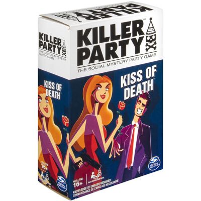 Spin Master Killer Party Kiss of Death Social Mystery Party Game Spin Master Killer Party Kiss of Death Social Mystery Party Game