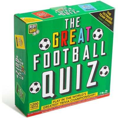 Playwin - Football Quiz - Classic - Family - Board Game Playwin - Football Quiz - Classic - Family - Board Game