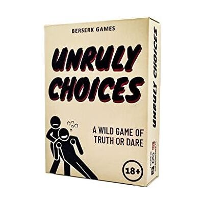Berserk Games Unruly Choices - A Wild Game of Truth or Dare Party Game Pre Adult Card Ga Berserk Games Unruly Choices - A Wild Game of Truth or Dare Party Game Pre Adult Card Ga