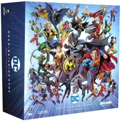 Cryptozoic Super Heroes Edition DC Deck-Building Game Multiverse Box Cryptozoic Super Heroes Edition DC Deck-Building Game Multiverse Box