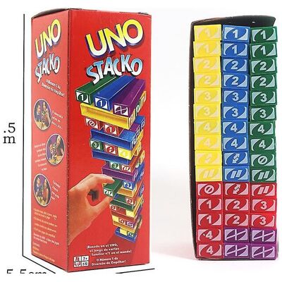 Unbranded Uno Jenga Classic Game Stacko Game Block Tumble Tower Stacking Board Game For Ki Unbranded Uno Jenga Classic Game Stacko Game Block Tumble Tower Stacking Board Game For Ki