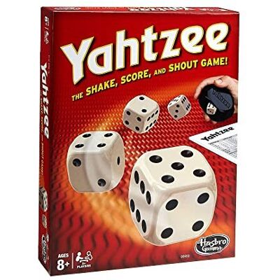 Hasbro Yahtzee Score Pad Board Game Hasbro Yahtzee Score Pad Board Game