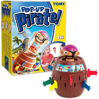 TOMY Pop Up Pirate Classic Children s Action Board Game Family Preschool Kids Ga TOMY Pop Up Pirate Classic Children s Action Board Game Family Preschool Kids Ga