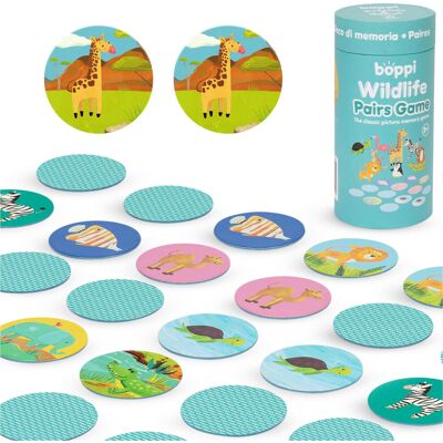 Boppi Wildlife Pairs Game Boppi Wildlife Pairs Game