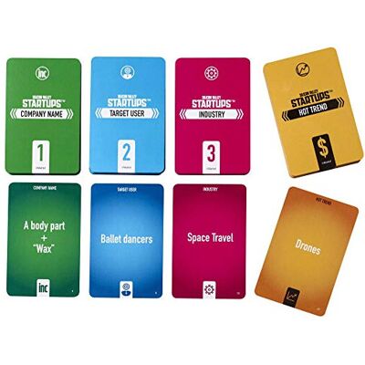 Mattel GGT57 - Silicon Valley Start Ups Game, Creative Party Game, Card Games from 14 Y Mattel GGT57 - Silicon Valley Start Ups Game, Creative Party Game, Card Games from 14 Y