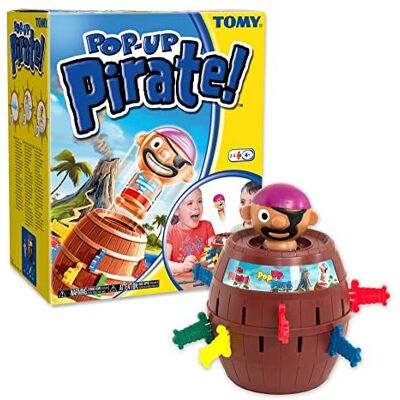 TOMY Pop Up Pirate Classic Children's Action Board Game - Board Game TOMY Pop Up Pirate Classic Children's Action Board Game - Board Game