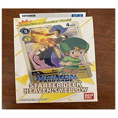 Bandai - Digimon Card Game: Starter Deck- Heaven's Yellow - Trading Card Game Bandai - Digimon Card Game: Starter Deck- Heaven's Yellow - Trading Card Game