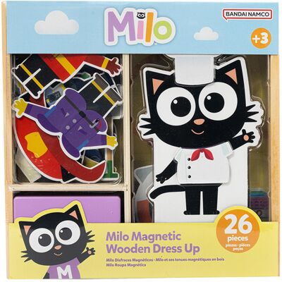 Bandai - Milo Magnetic Dress Up Set - Wooden - Puzzles Bandai - Milo Magnetic Dress Up Set - Wooden - Puzzles