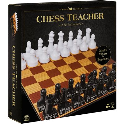 Splotter Spellen Spin Master Games, Cardinal Classics, Chess Teacher Strategy Board Gam Splotter Spellen Spin Master Games, Cardinal Classics, Chess Teacher Strategy Board Gam