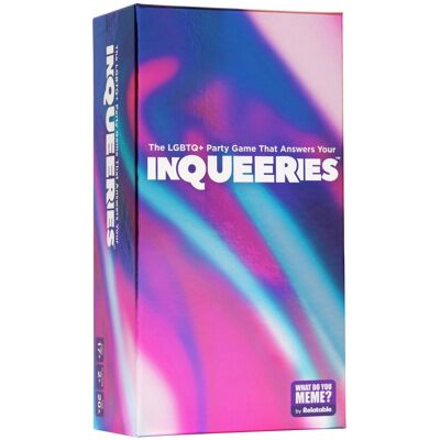 WHAT DO YOU MEME? InQueeries The Pride Party Game - 450 Cards Plus Winner's Crow WHAT DO YOU MEME? InQueeries The Pride Party Game - 450 Cards Plus Winner's Crow