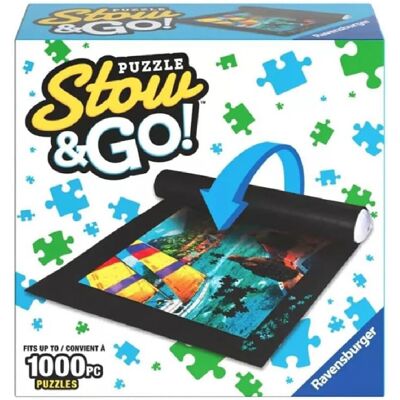 Ravensburger Stow & Go Puzzle Storage Mat Suitable Up To 1000 Piece Puzzles - Ji Ravensburger Stow & Go Puzzle Storage Mat Suitable Up To 1000 Piece Puzzles - Ji