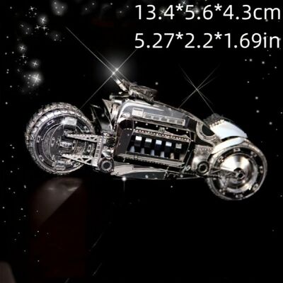 Maxpower DIY Metal Assembly Toy Motorcycle Model 3D Three dimensional Game Puzzle Off roa Maxpower DIY Metal Assembly Toy Motorcycle Model 3D Three dimensional Game Puzzle Off roa