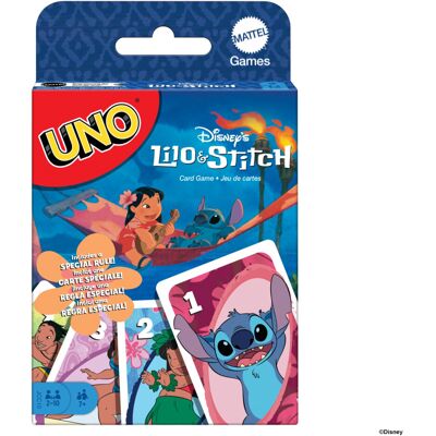 Mattel Games UNO Disney?s Lilo and Stitch Card Game for Kids, Adults & Family wi Mattel Games UNO Disney?s Lilo and Stitch Card Game for Kids, Adults & Family wi