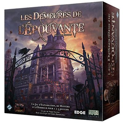 Asmodee Fantasy Flight Games Homes of Terror - Second Edition Board Game Ages 14+ Asmodee Fantasy Flight Games Homes of Terror - Second Edition Board Game Ages 14+