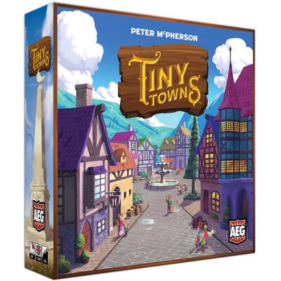 AEG Alderac Entertainment Group Tiny Towns Deck-Building Board Game in English AEG Alderac Entertainment Group Tiny Towns Deck-Building Board Game in English